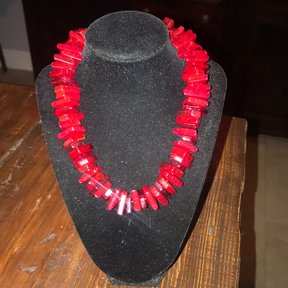 Red necklace